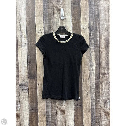 Top Short Sleeve By Cmc In Black, Size: Xs