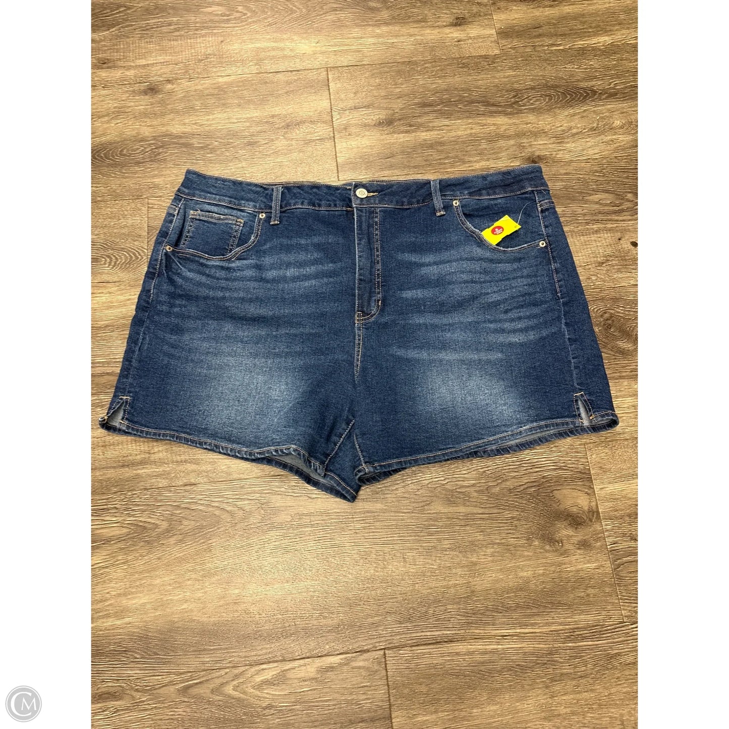 Shorts By Terra & Sky In Blue Denim, Size: 24