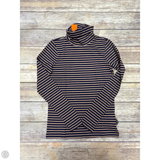 Top Long Sleeve By J. Crew In Striped Pattern, Size: Xs
