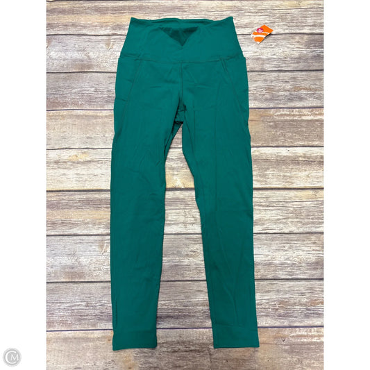 Athletic Leggings By Danskin In Green, Size: S