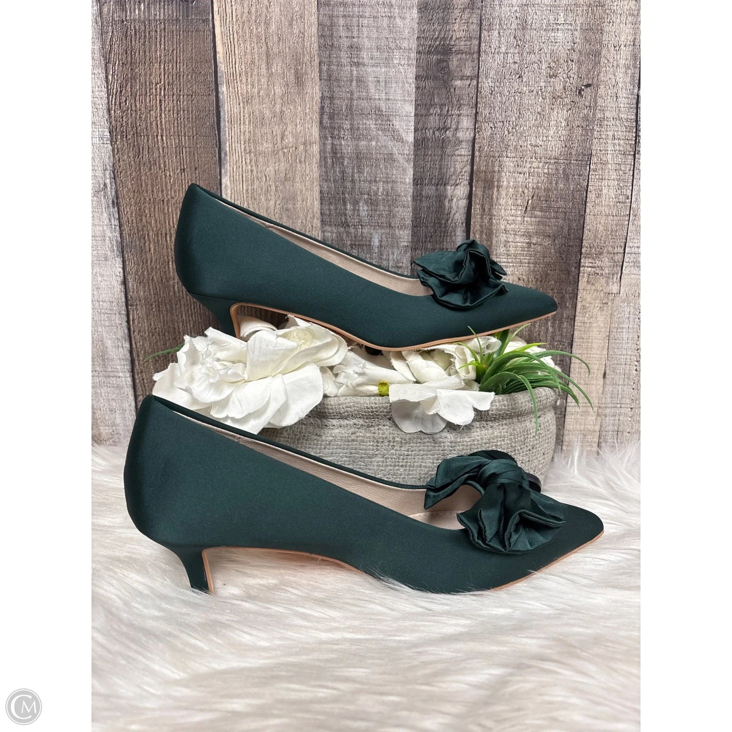 Shoes Heels Stiletto By French Connection In Green, Size: 8