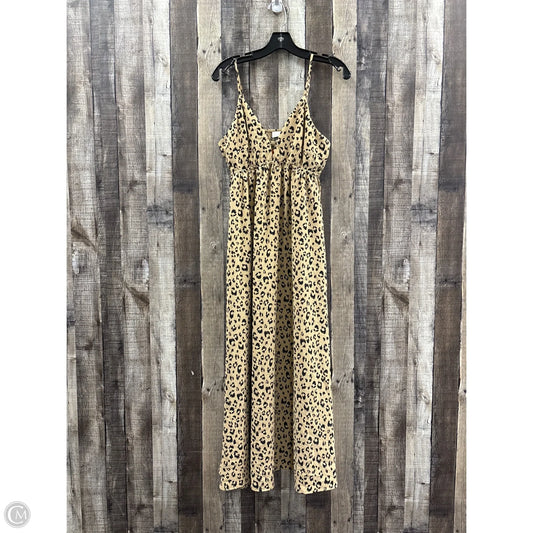 Dress Casual Maxi By A New Day In Animal Print, Size: S