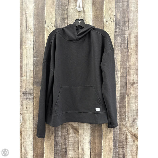 Athletic Sweatshirt Hoodie By Soybu In Black, Size: M