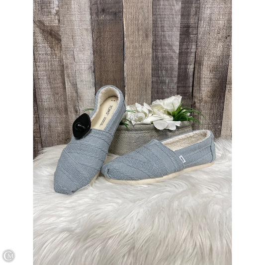 Shoes Flats By Toms In Blue, Size: 7.5