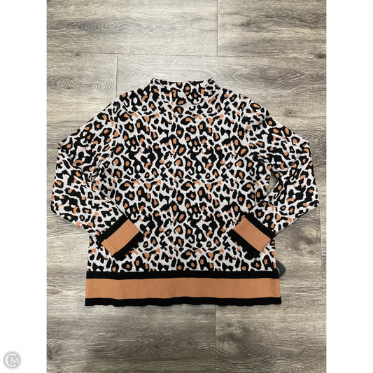 Sweater By Tribal In Animal Print, Size: L