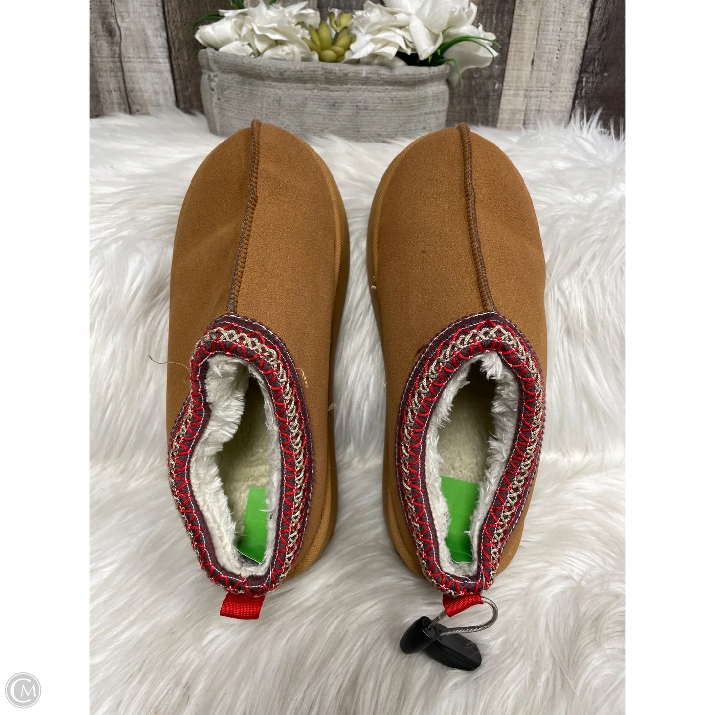 Slippers By Cme In Brown, Size: 11