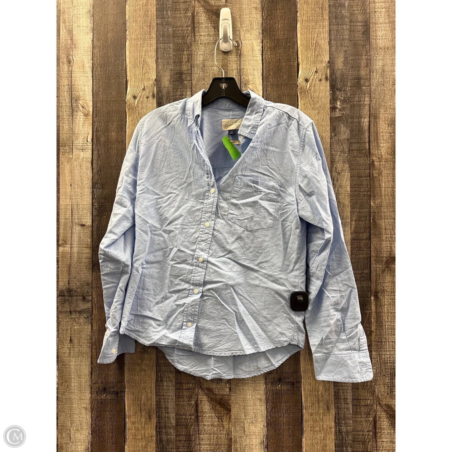 Top Long Sleeve By Universal Thread In Blue, Size: Xs