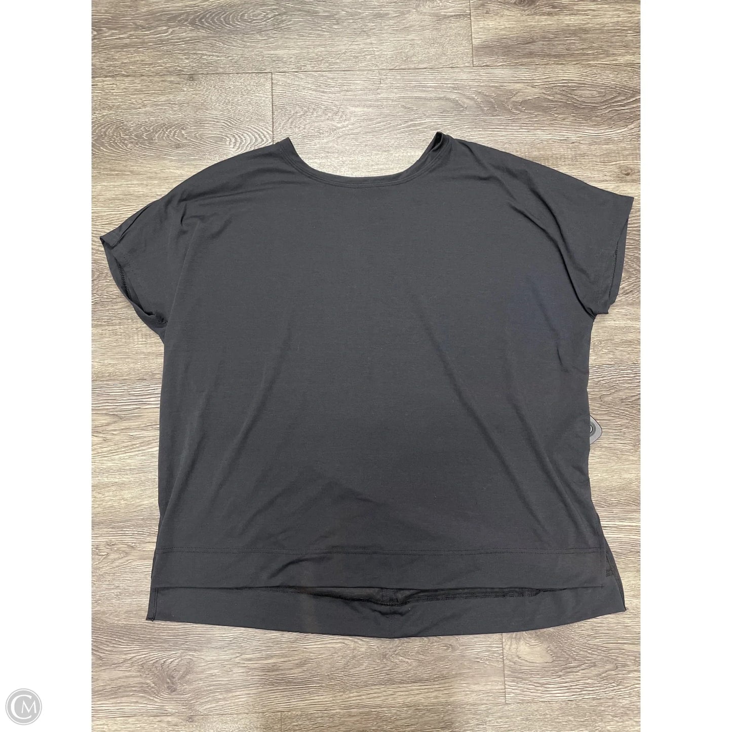 Athletic Top Short Sleeve By All In Motion In Black, Size: Xxl