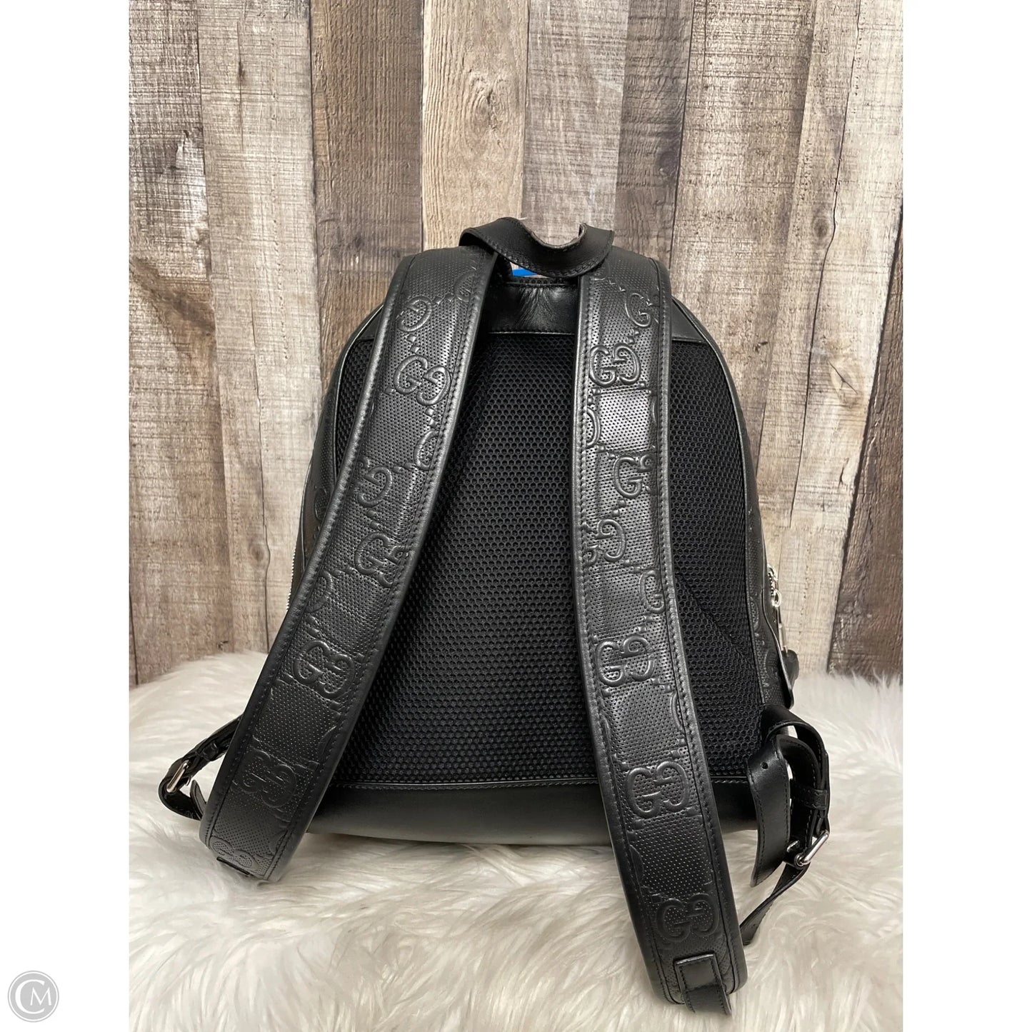 Backpack Luxury Designer By Gucci, Size: Large
