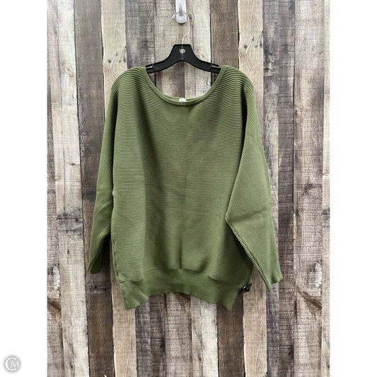 Sweater By White Birch In Green, Size: 2x