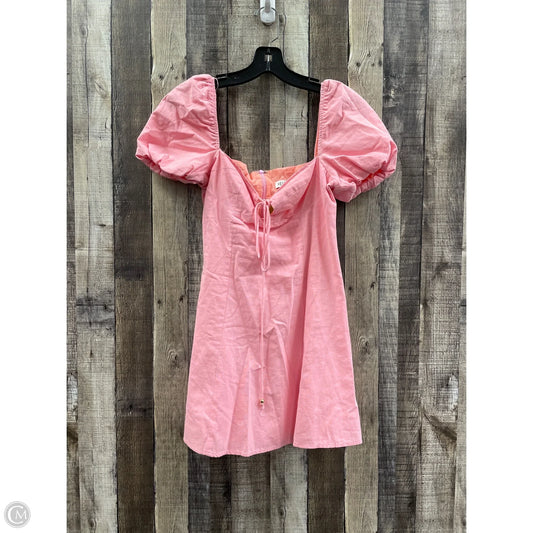 Dress Casual Midi By Cme In Pink, Size: M