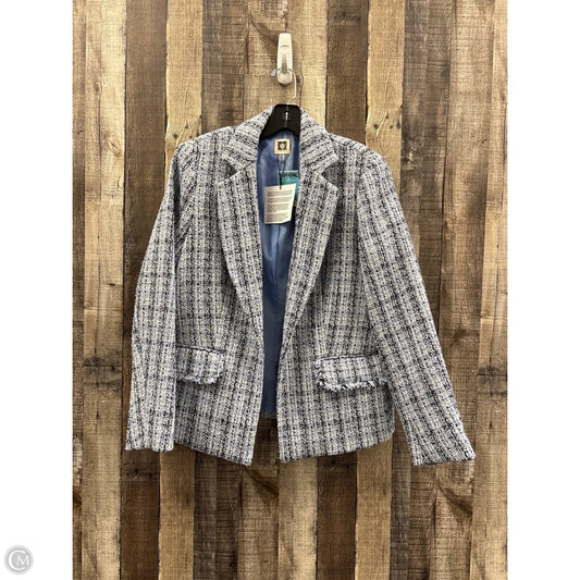 Blazer By Anne Klein In Blue, Size: M