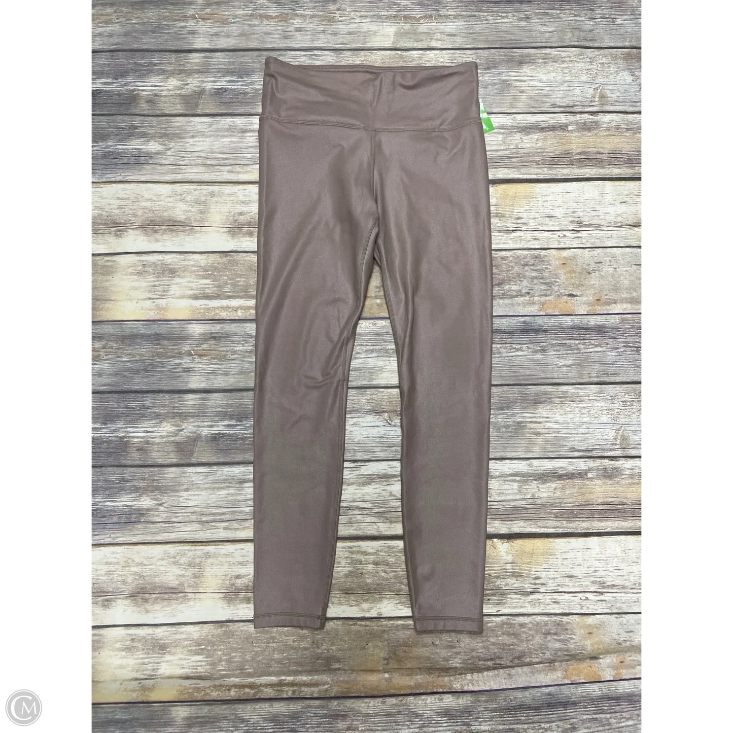 Athletic Leggings By Athleta In Gold, Size: S