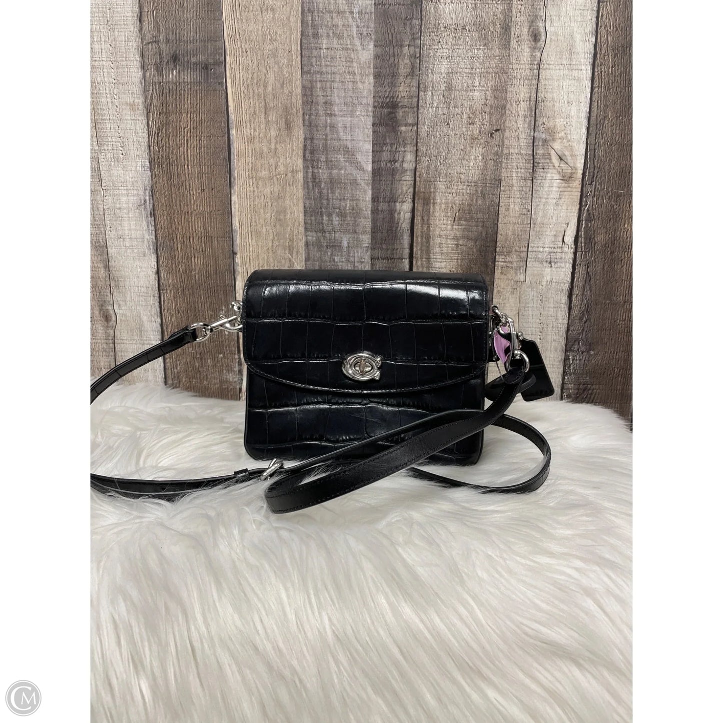 Crossbody Designer By Coach, Size: Medium