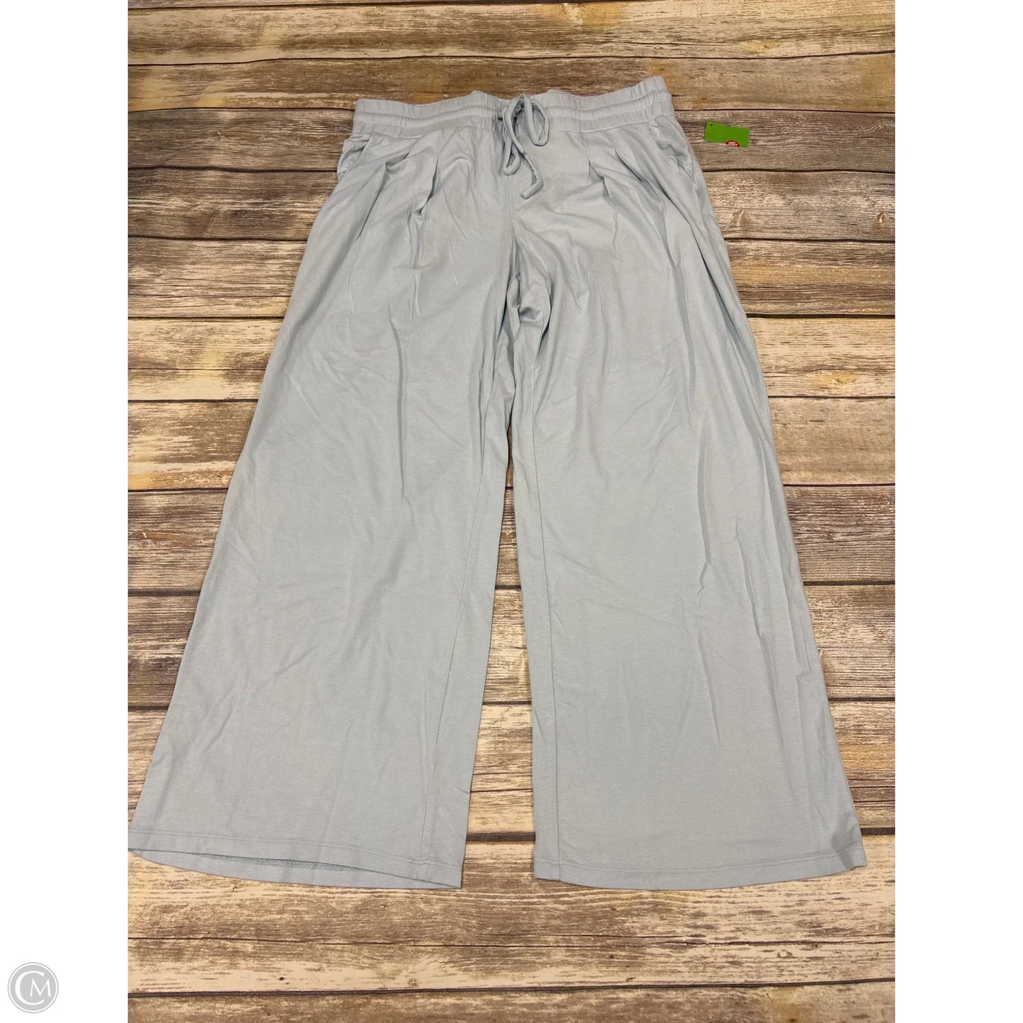 Pants Wide Leg By Cme In Blue, Size: M