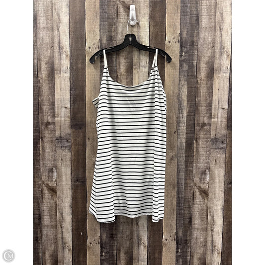 Dress Casual Midi By Abercrombie And Fitch In Striped Pattern, Size: Xl