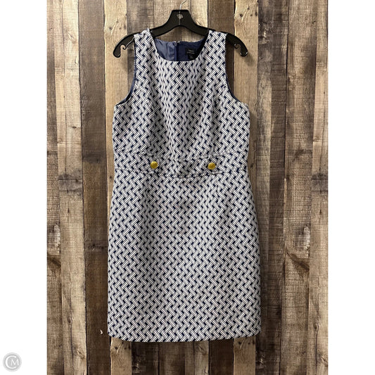 Dress Casual Midi By Tahari In Blue, Size: 14