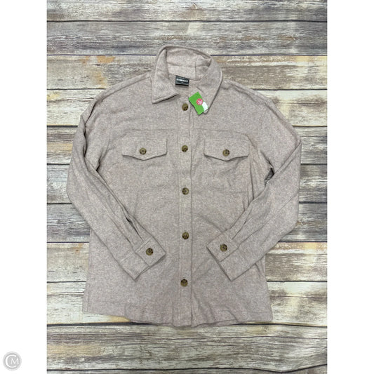 Jacket Fleece By 32 Degrees In Tan, Size: M