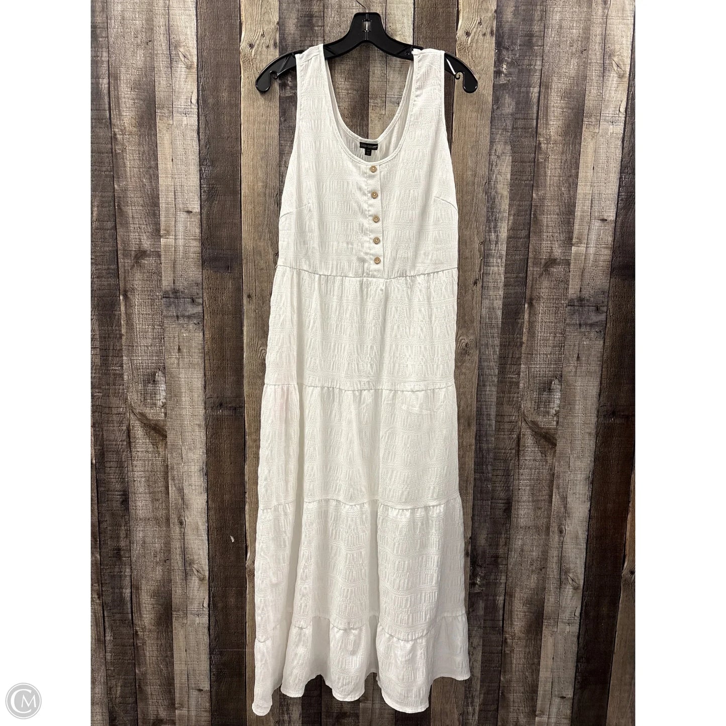 Dress Casual Maxi By Coco And Carmen In White, Size: S
