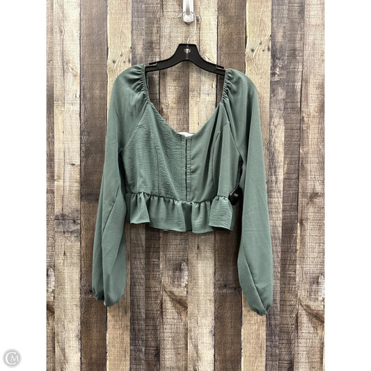 Top Long Sleeve By Altard State In Green, Size: Xl