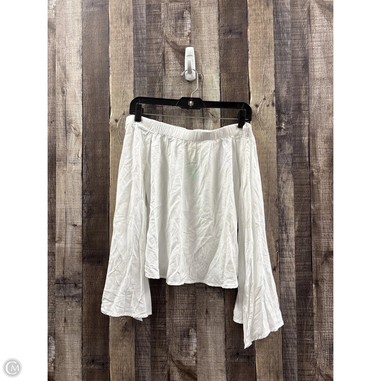 Top Long Sleeve By Altard State In White, Size: S
