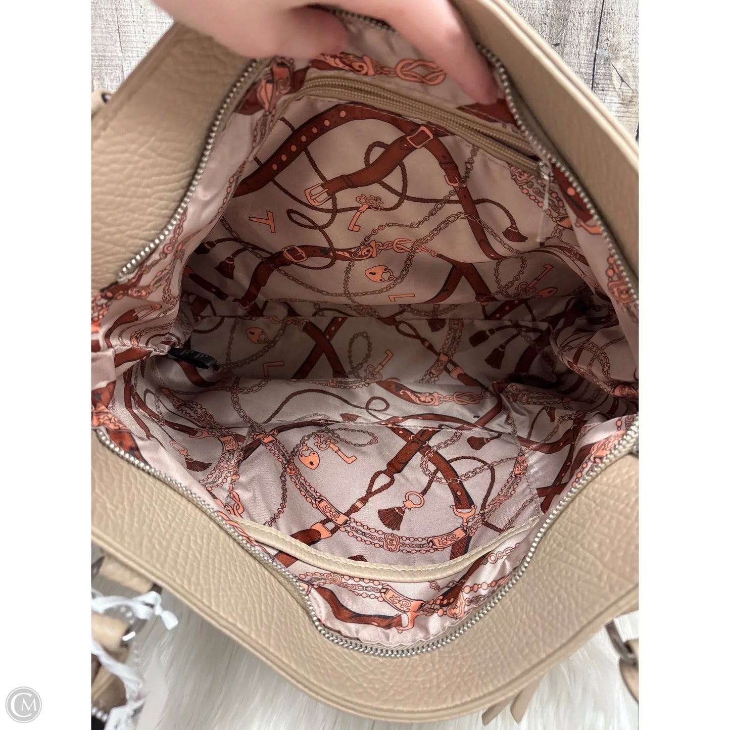 Handbag By Cme, Size: Large