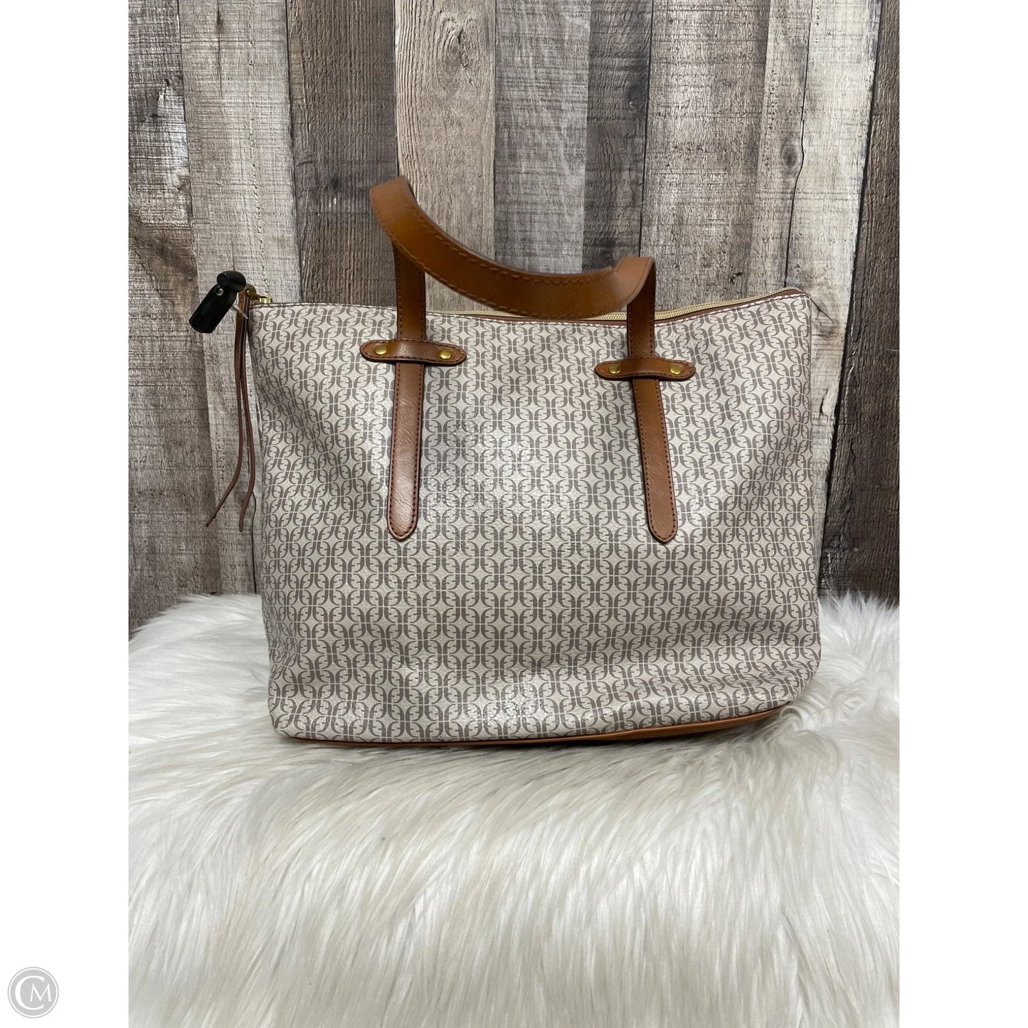 Handbag By Fossil, Size: Large