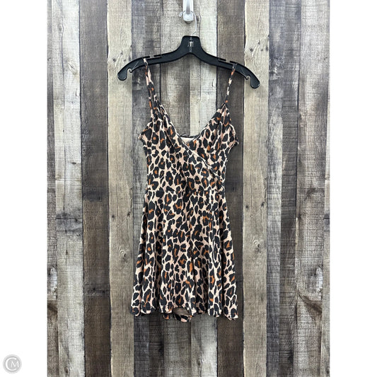 Top Sleeveless By Boohoo Boutique In Animal Print, Size: M