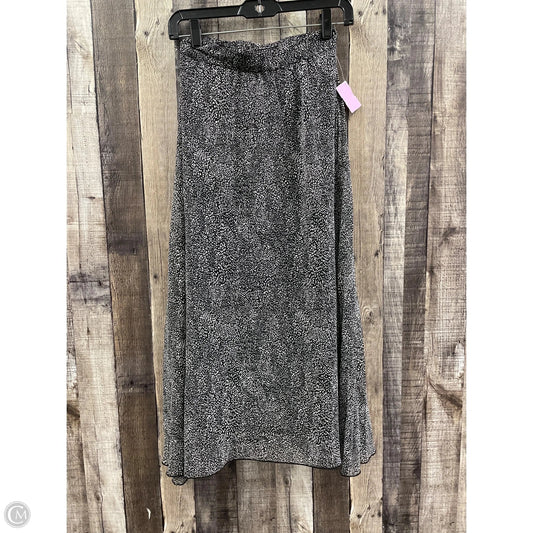 Skirt Maxi By Japna In Black & White, Size: Xs