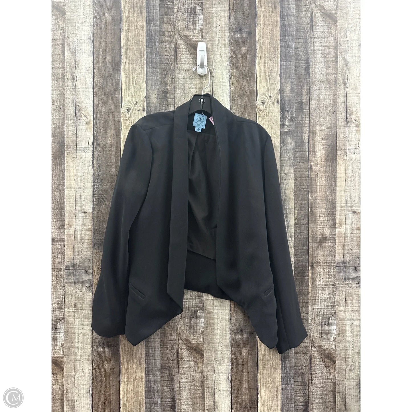 Blazer By Cece In Black, Size: 12