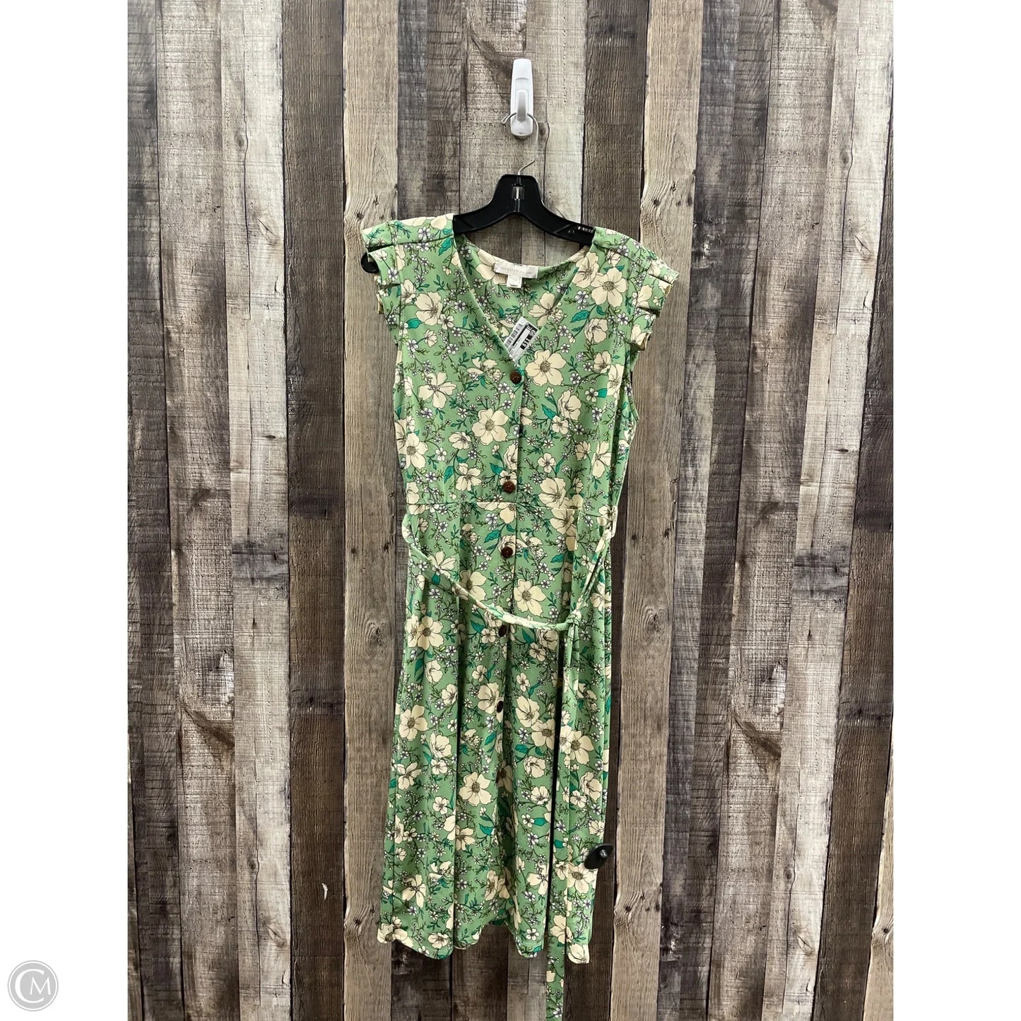 Dress Casual Maxi By Monteau In Green, Size: L