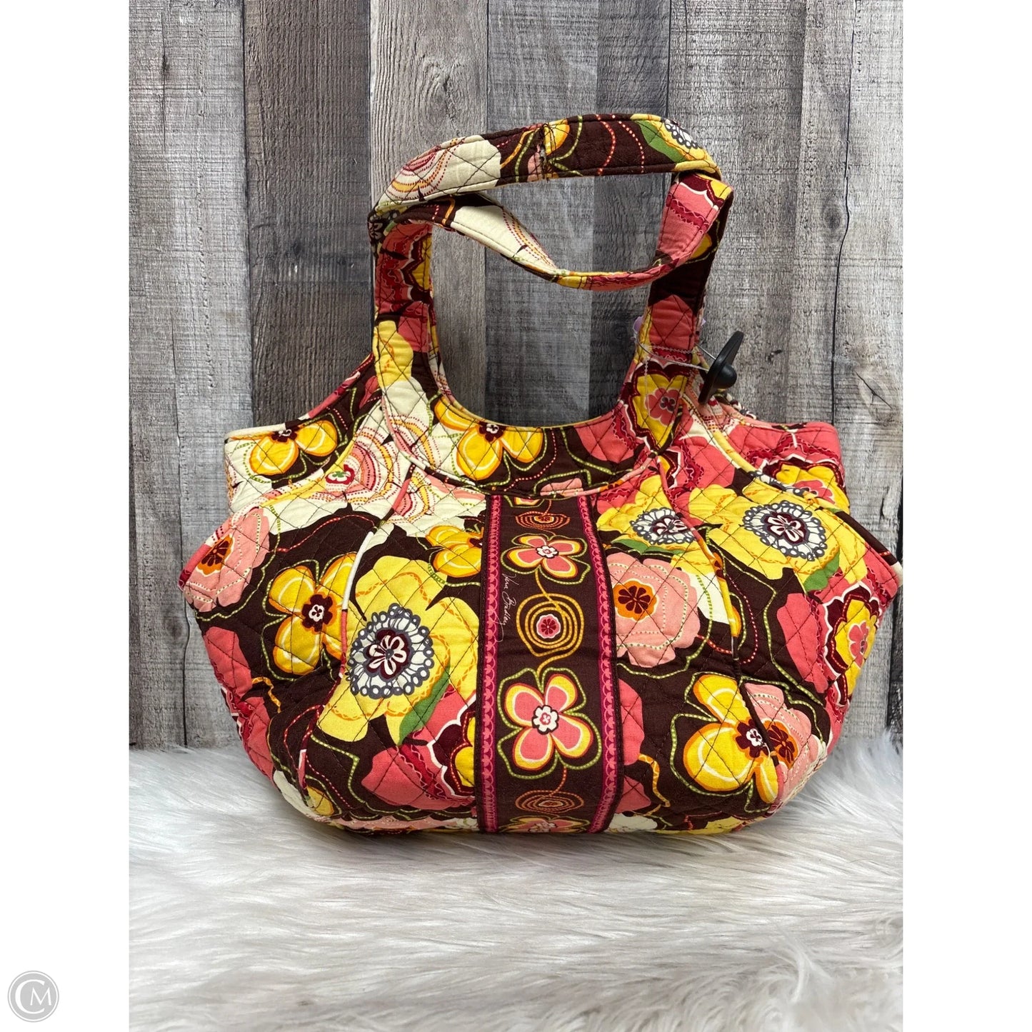 Handbag By Vera Bradley, Size: Medium