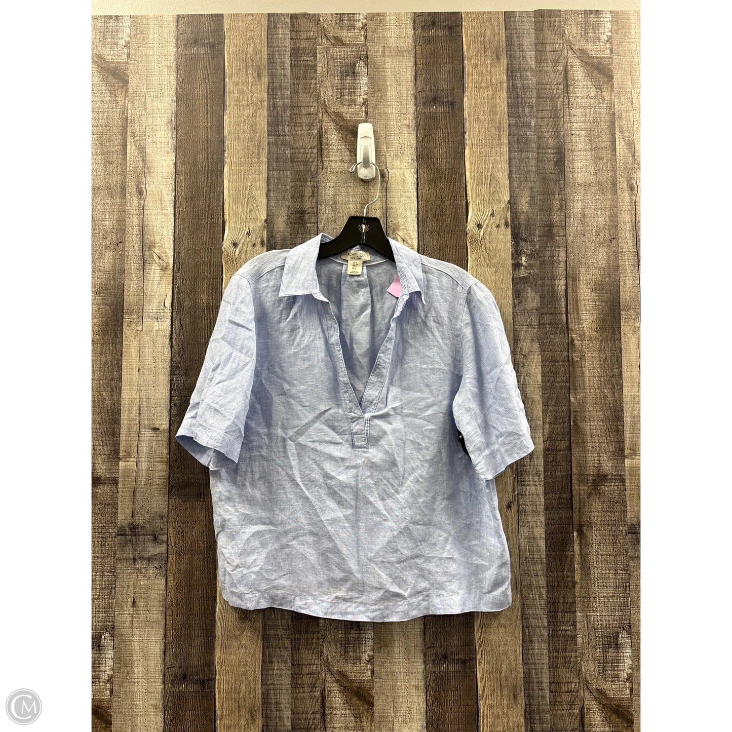 Top Short Sleeve By Rachel Zoe In Blue, Size: S