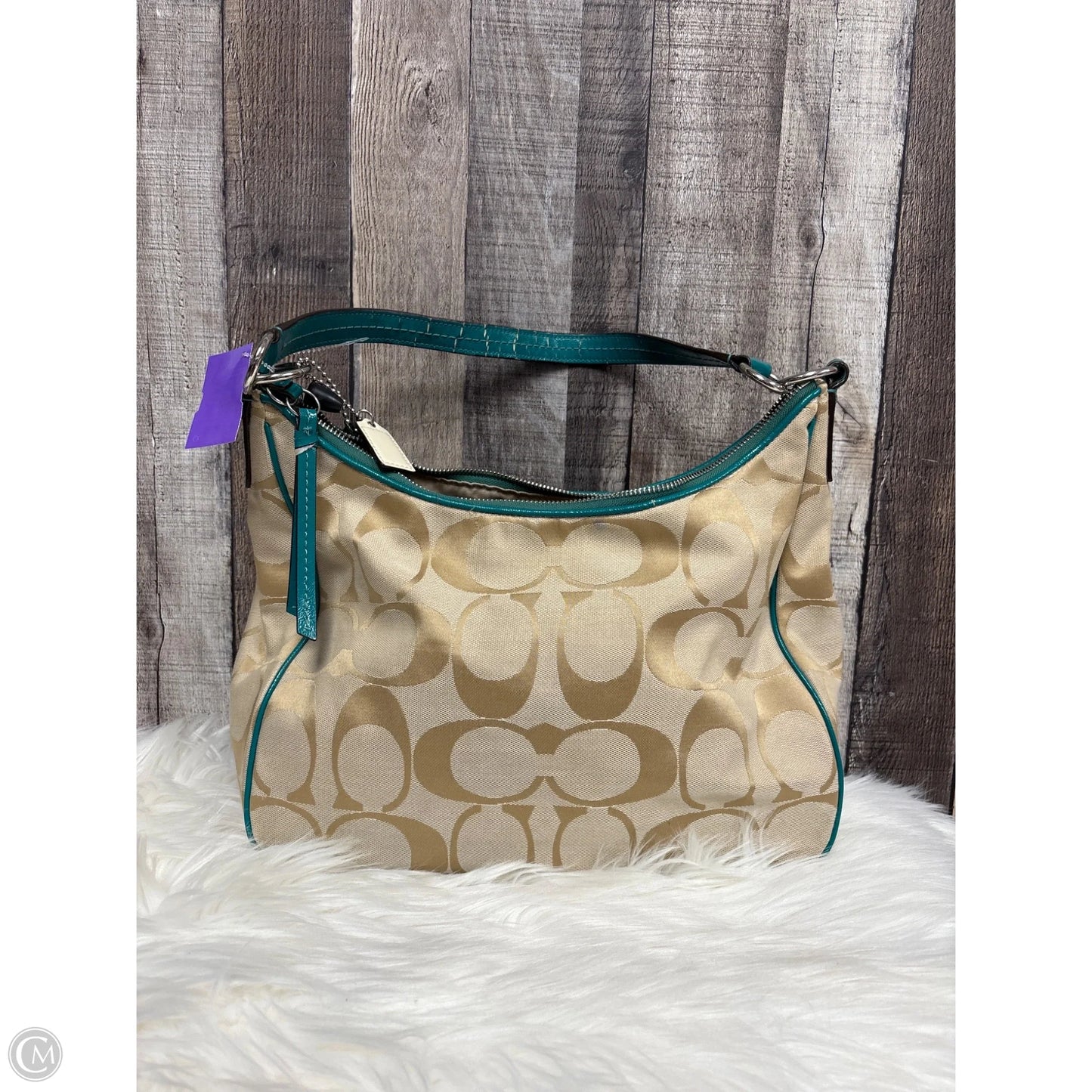 Handbag Designer By Coach, Size: Medium
