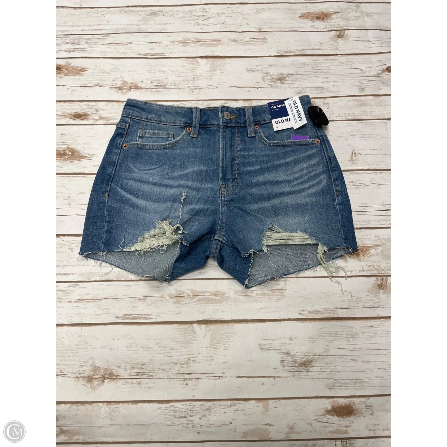 Shorts By Old Navy In Blue Denim, Size: 6