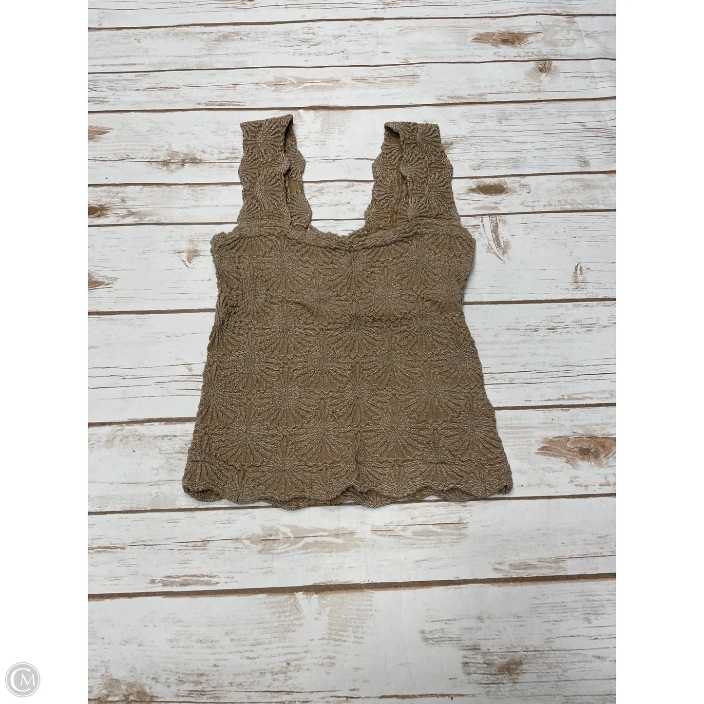 Top Sleeveless By Intimates In Brown, Size: S
