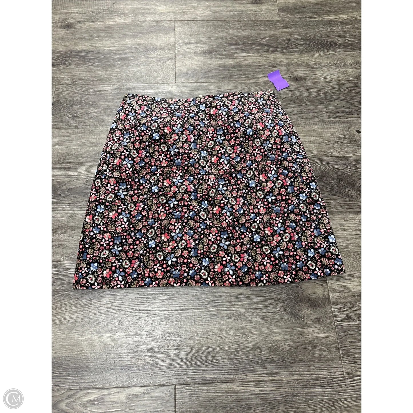 Skirt Midi By Loft In Floral Print, Size: S