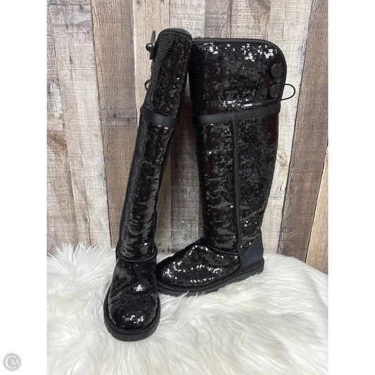Boots Designer By Ugg In Black, Size: 8