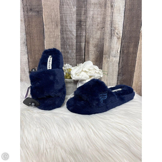 Slippers By Fabletics In Navy, Size: 7