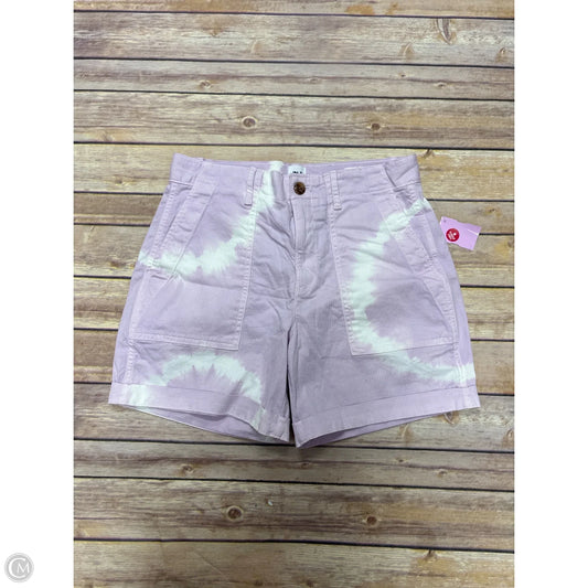 Shorts By Gap In Purple & White, Size: 2