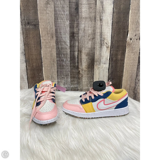 Shoes Luxury Designer By Jordan In Multi-colored, Size: 6.5