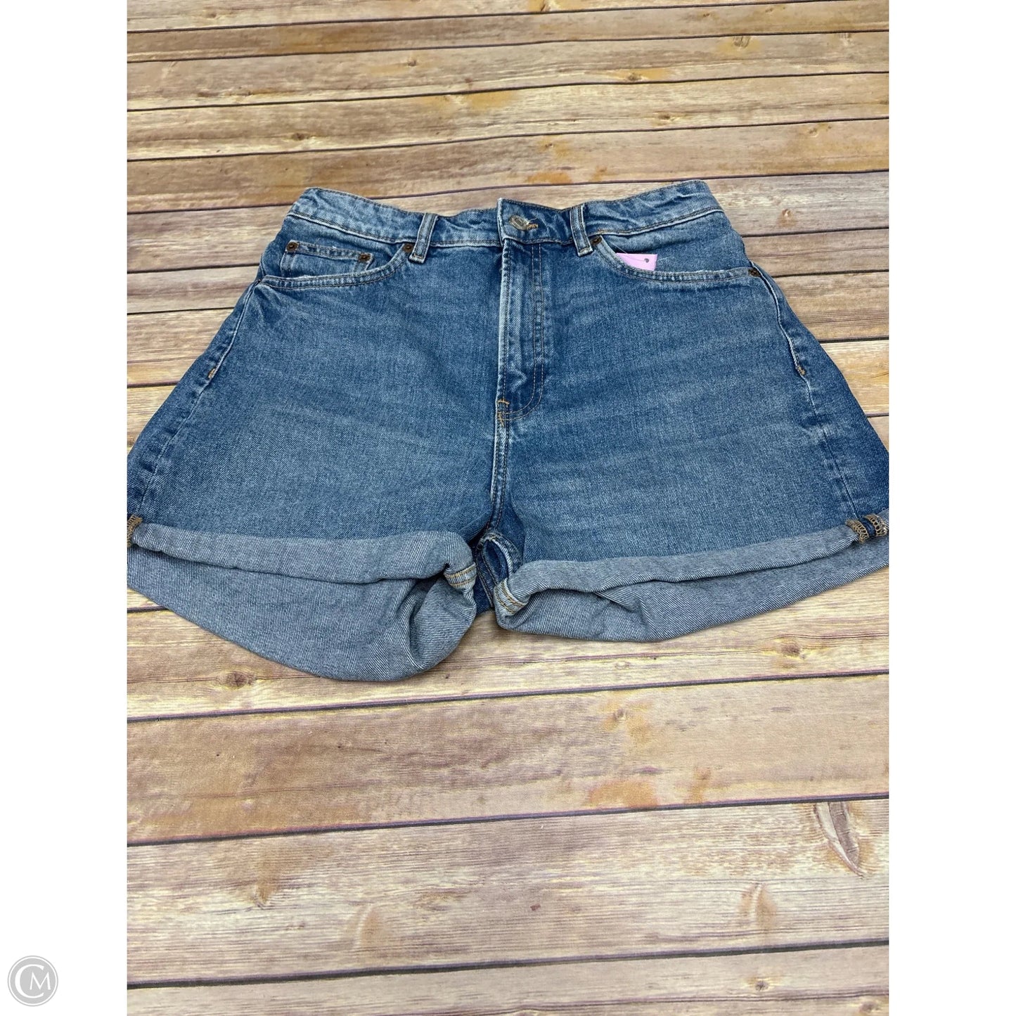 Shorts By Zara In Blue Denim, Size: 10