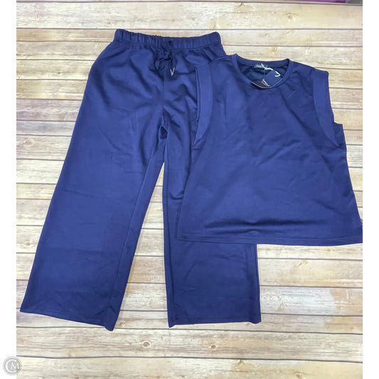 Pants Set 2pc By Cme In Navy, Size: L