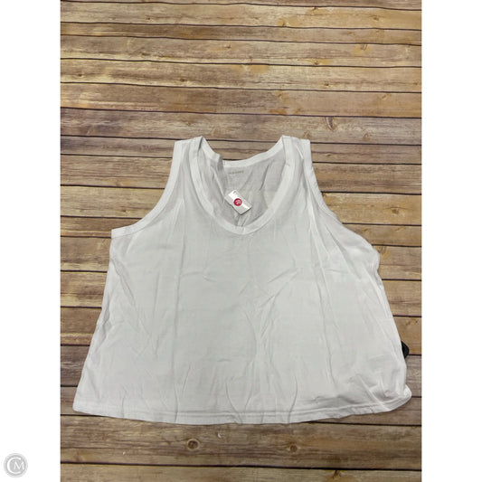 Tank Top By Old Navy In White, Size: 2x