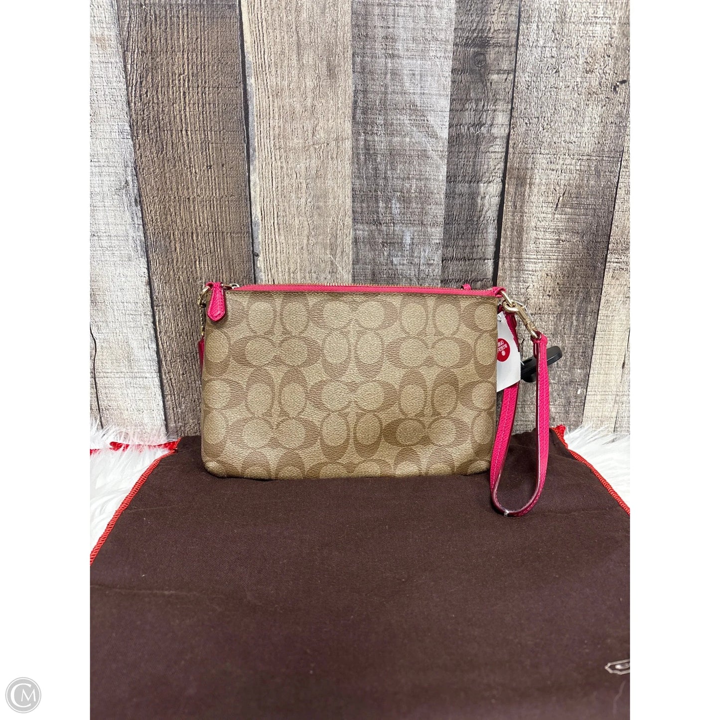 Wristlet Designer By Coach, Size: Medium