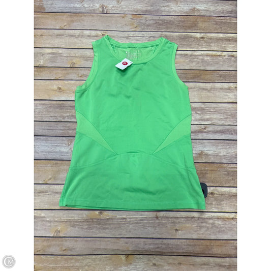 Athletic Tank Top By Tek Gear In Green, Size: S