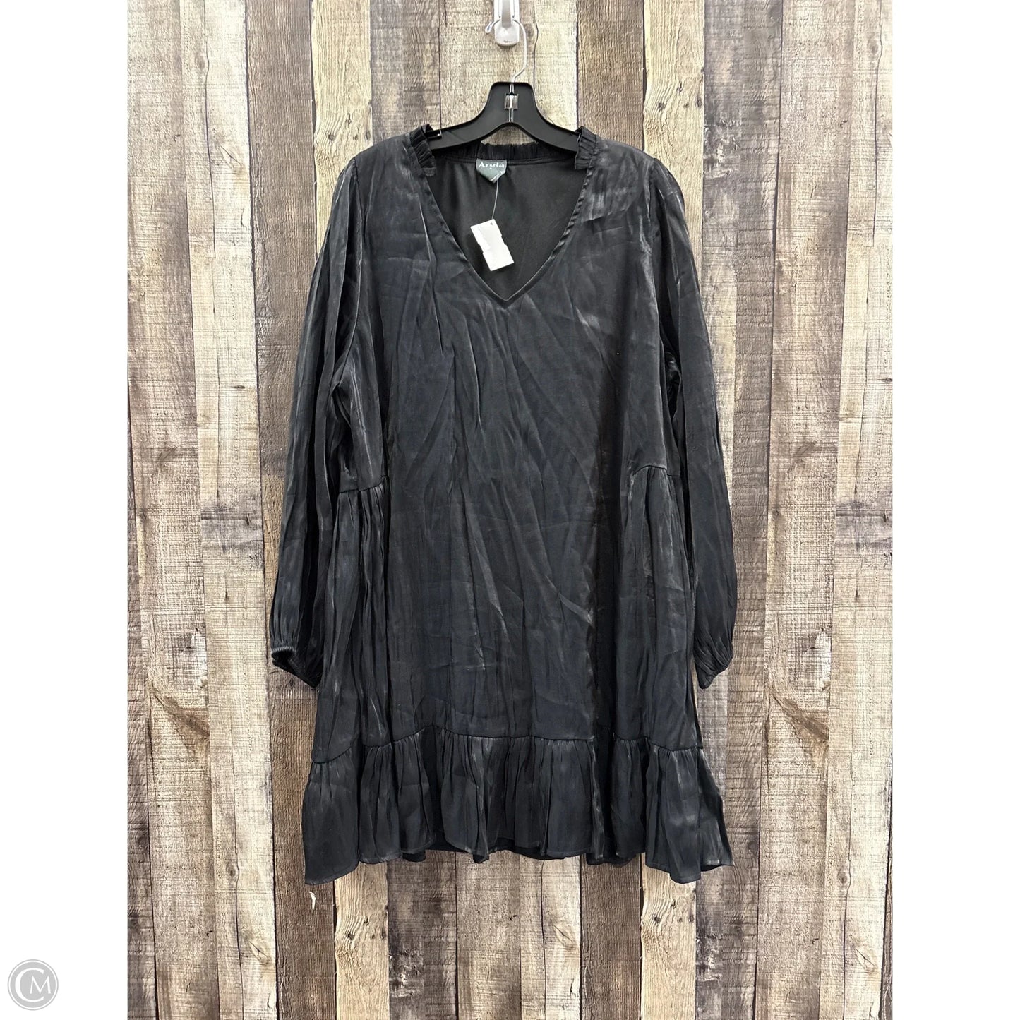 Dress Casual Short By Arula In Black, Size: 1x