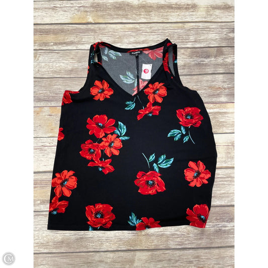 Top Sleeveless By Express In Multi-colored, Size: M