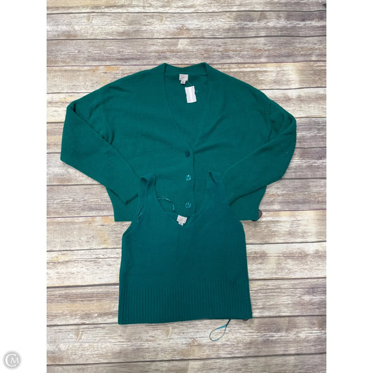 Sweater 2pc By A New Day In Green, Size: M