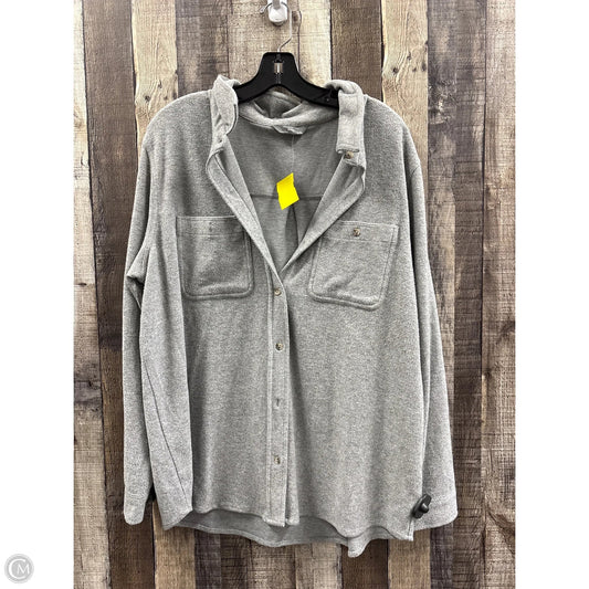 Jacket shirt By Cme In Grey, Size: Xxl